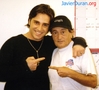 Javier Duran con David Bustamante