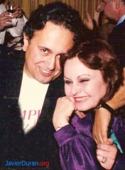 Javier Duran con Rocío Durcal